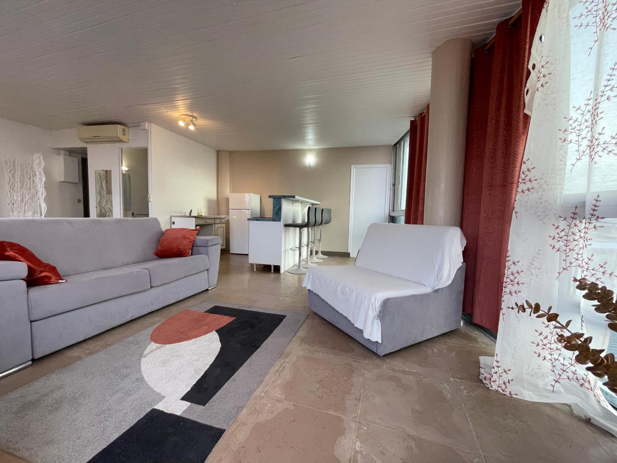 شقة Penthouse Seaside 10 Min Port, Croisiere Et Aeroport بوانت-آه-بيتر المظهر الخارجي الصورة