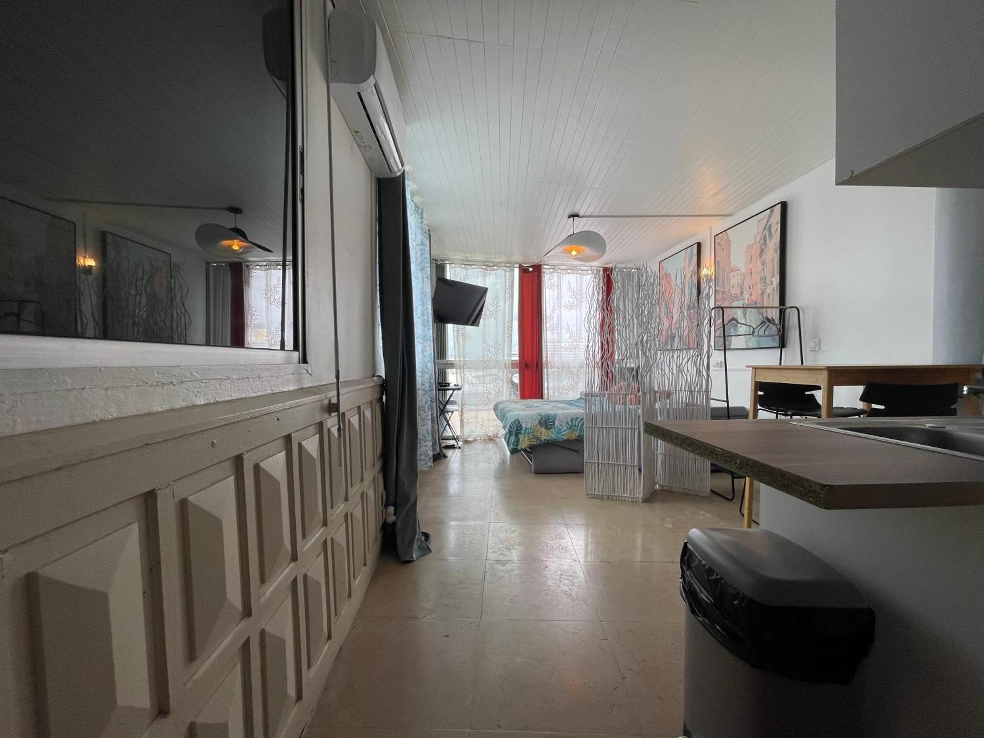 شقة Penthouse Seaside 10 Min Port, Croisiere Et Aeroport بوانت-آه-بيتر المظهر الخارجي الصورة